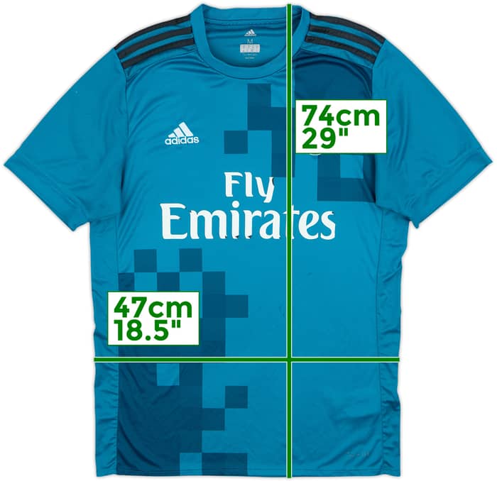 2017-18 Real Madrid Third Shirt - 5/10 - (M)