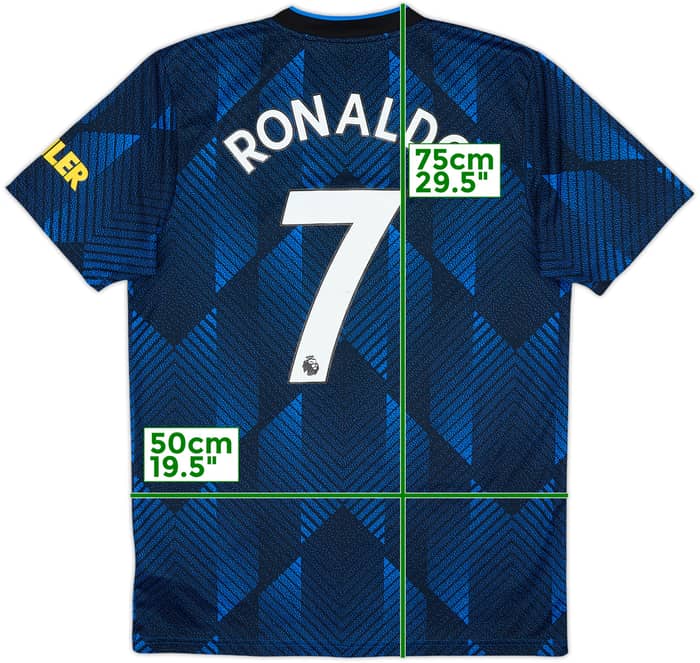 2021-22 Manchester United Third Shirt Ronaldo #7 - 6/10 - (M)