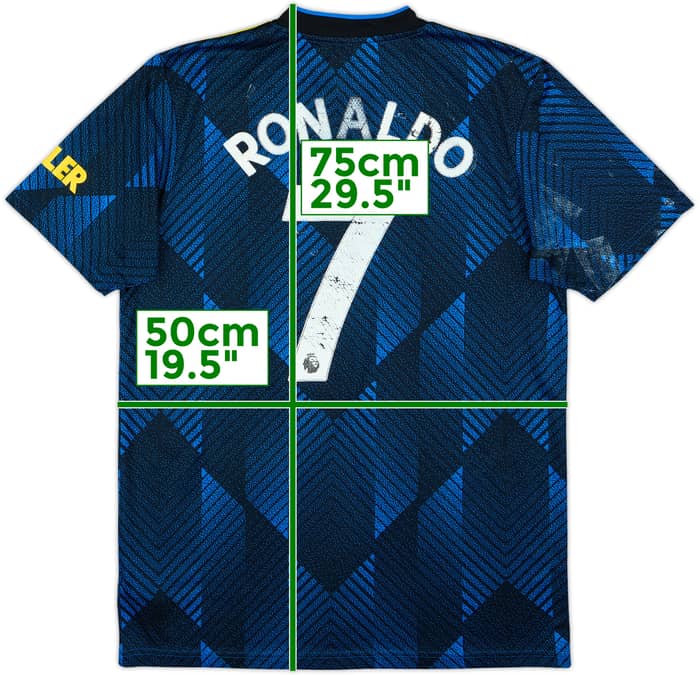 2021-22 Manchester United Third Shirt Ronaldo #7 - 4/10 - (M)