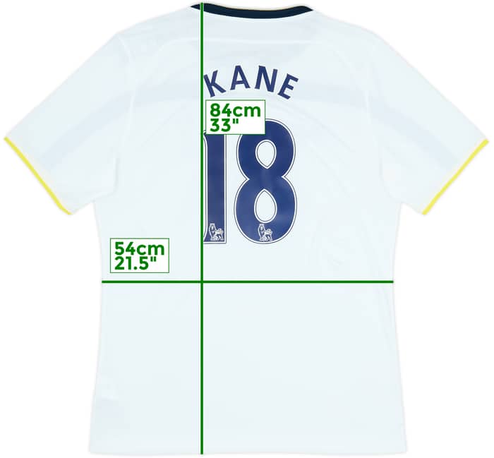 2014-15 Tottenham Home Shirt Kane #18 (XL)