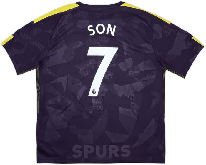 2017-18 Tottenham Third Shirt Son #7 - 8/10 - (XL)