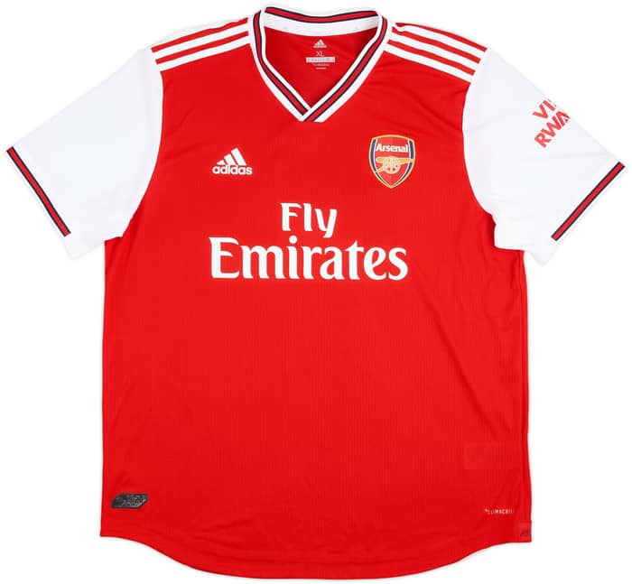 Camiseta auténtica de local del Arsenal 2019-20 Saka #77 - 10/10 - (XL)
