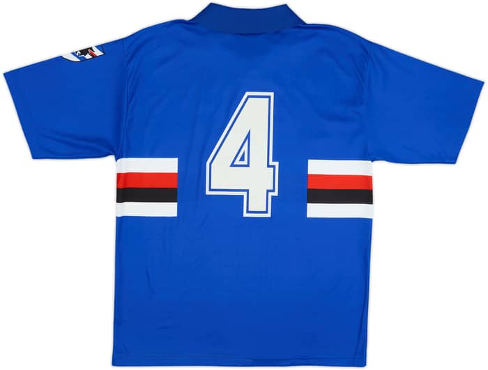 1992-94 Sampdoria Home Shirt #4 - 6/10 - (L)