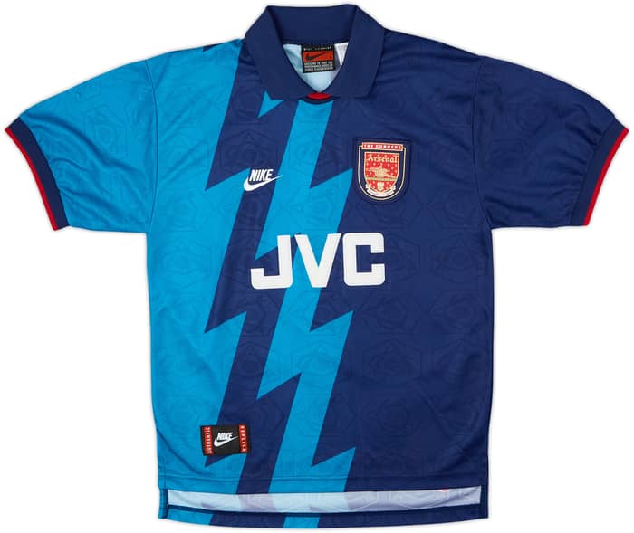 1995-96 Arsenal Away Shirt Adams #6 - 6/10 - (S)