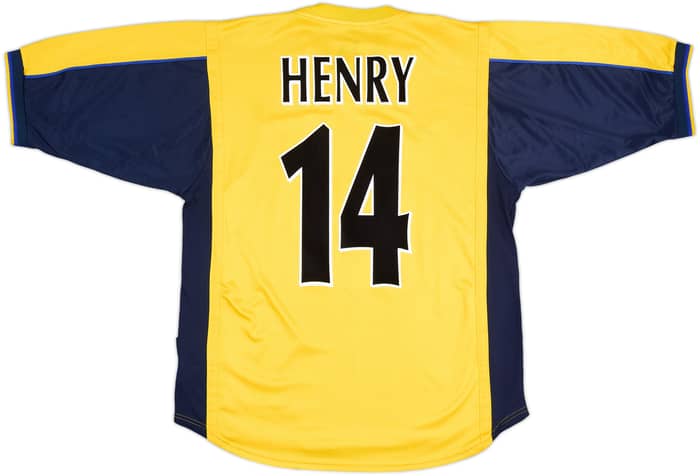 1999-01 Arsenal Away Shirt Henry #14 - 8/10 - (M)