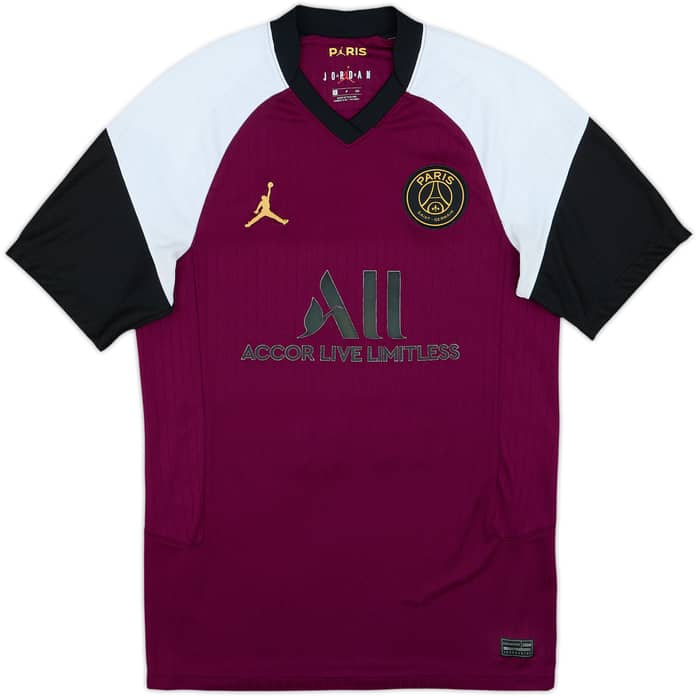 Camiseta de la tercera equipación del Paris Saint-Germain 2020-21 Mbappe #7 - 7/10 - (S)
