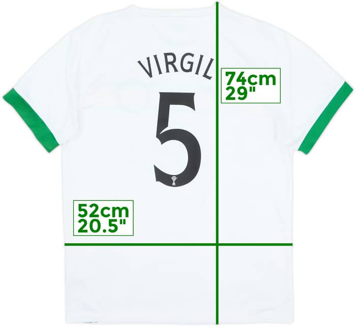 Maillot troisième européen Celtic 2014-15 Virgil #5 - 7/10 - (L)