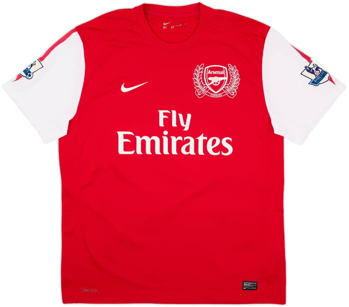 2011-12 Arsenal Home Shirt Henry #12 - 8/10 - (XL)