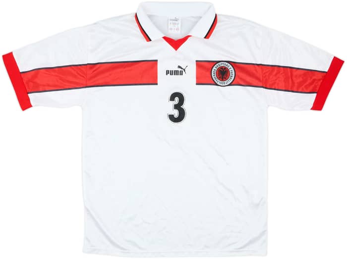 1998-00 Albania Match Issue Away Shirt #3
