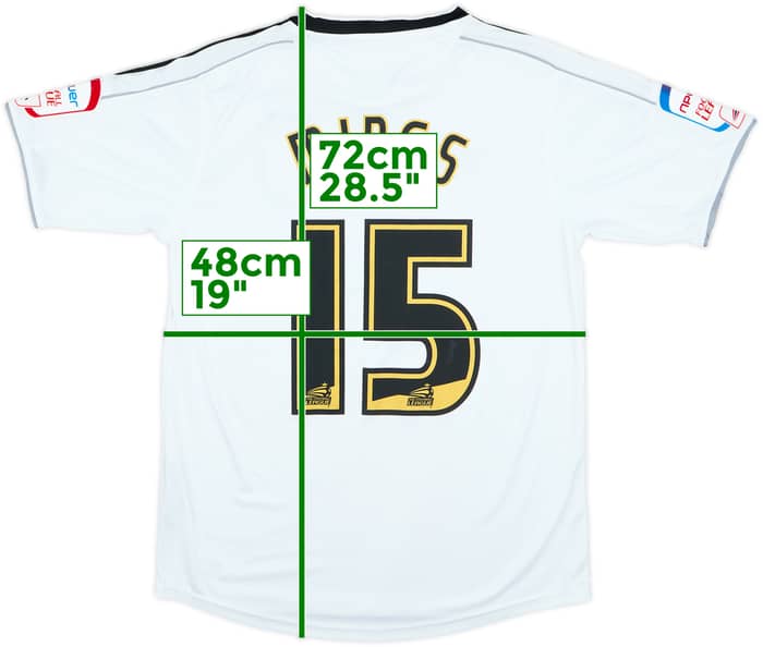 2012-13 Ipswich Away Shirt Mings #15 - 8/10 - (S)