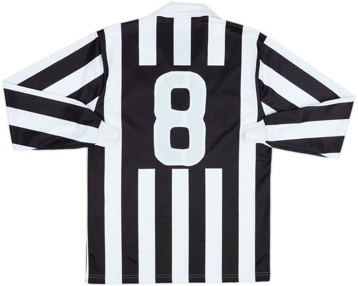 1987-89 Juventus Home L/S Shirt #8 - 8/10 - (L)