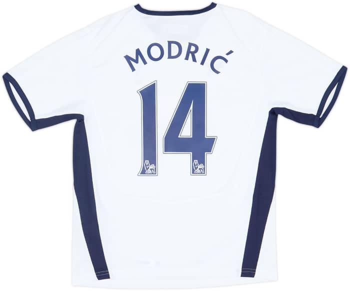 2008-09 Tottenham Home Shirt Modric #14 (XL.Boys)