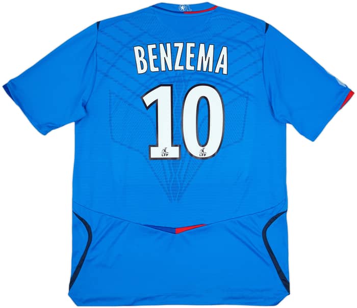 2008-09 Lyon Away Shirt Benzema #10 (XL)