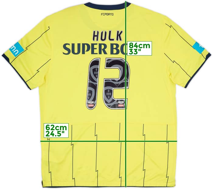 2010-11 Porto Away Shirt Hulk #12 (XL)