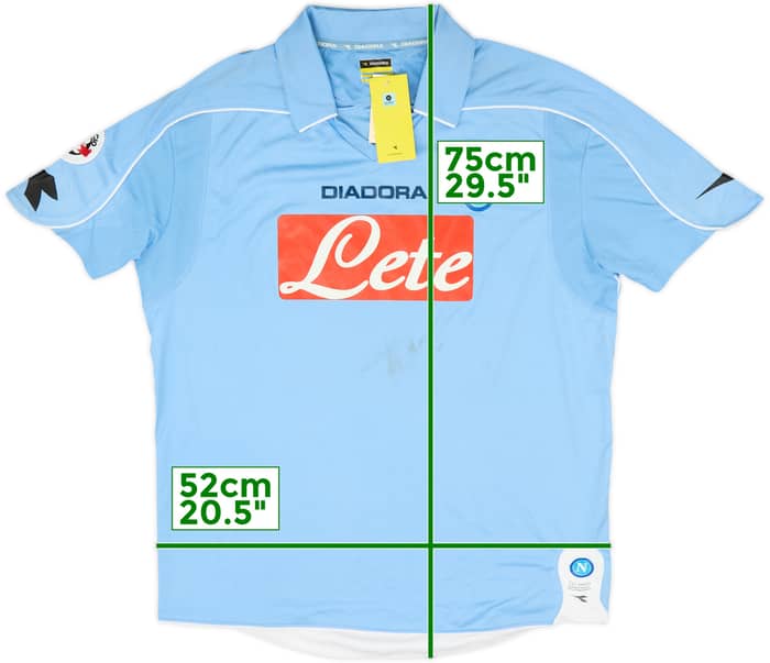 2008-09 Napoli Basic Home Shirt (L)