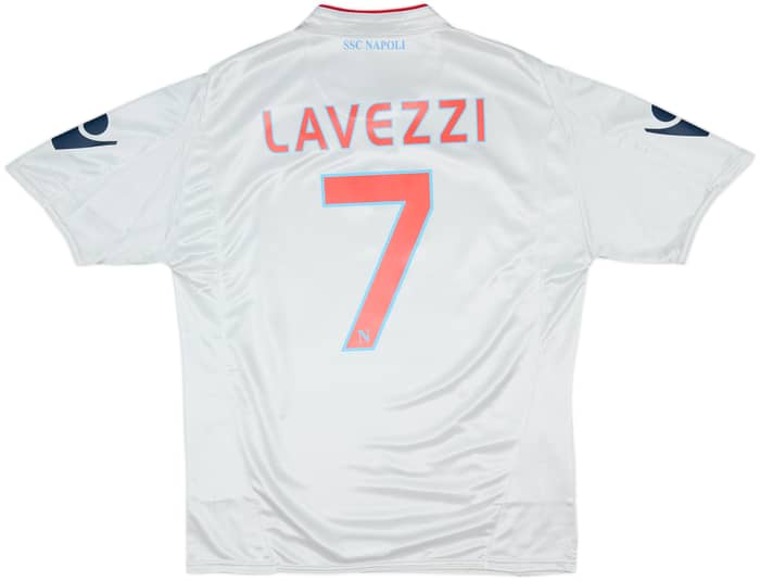 2009-10 Napoli Basic Away Shirt Lavezzi #7 (L)