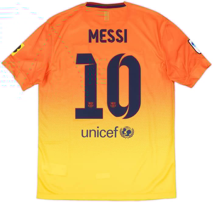 2012-13 Barcelona Away Shirt Messi #10 (M)