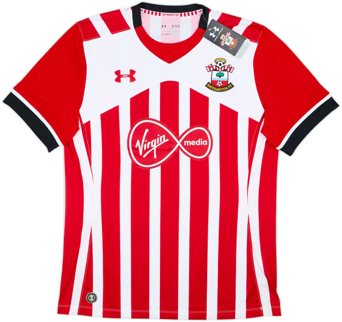 2016-17 Southampton Home Shirt Virgil #17 (XL)