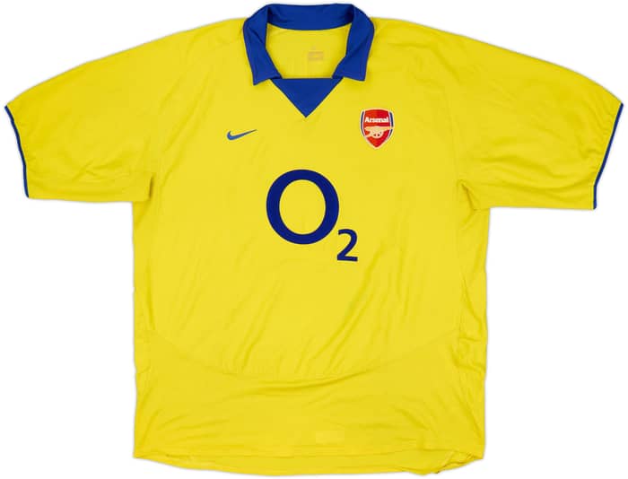 2003-05 Arsenal Away Shirt Vieira #4 - 5/10 - (XXL)