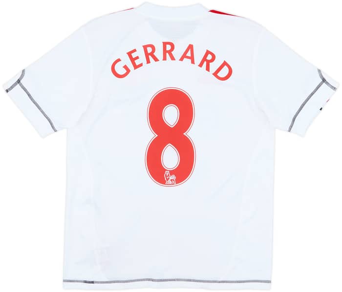 2009-10 Liverpool Third Shirt Gerrard #8 - 8/10 - (XL.Boys)