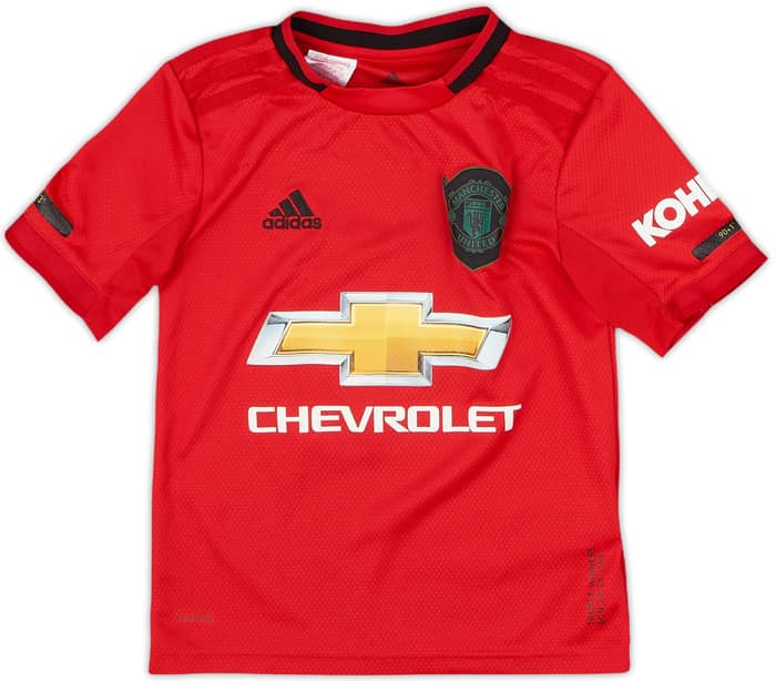 2019-20 Manchester United Home Shirt B.Fernandes #18 - 7/10 - (7-8 Years)