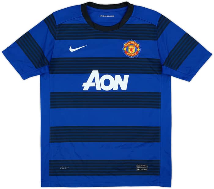 2011-13 Manchester United Away Shirt v.Persie #20 - 9/10 - (XL.Boys)