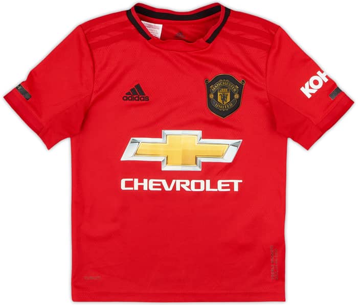 2019-20 Manchester United Home Shirt B.Fernandes #18 - 9/10 - (7-8 Years)