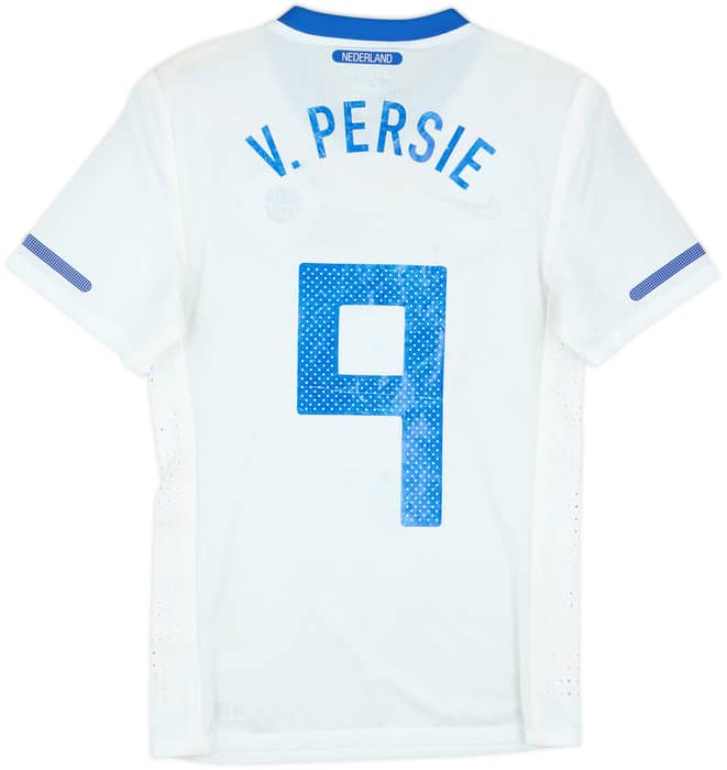 2010-11 Netherlands Player Issue Away Shirt V.Persie #9 - 5/10 - (S)