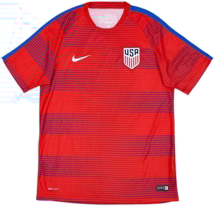 2016-17 USA Nike Training Shirt - 8/10 - (L)