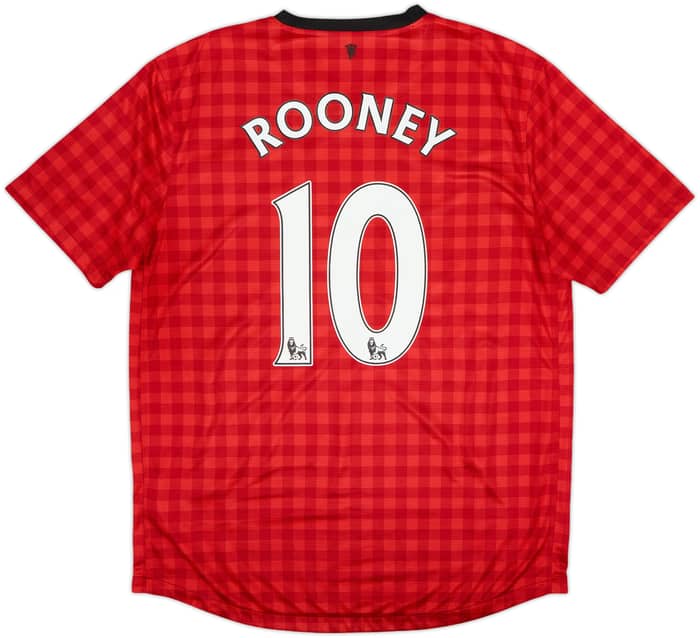 Camiseta de local del Manchester United 2012-13 Rooney #10 - 6/10 - (L)