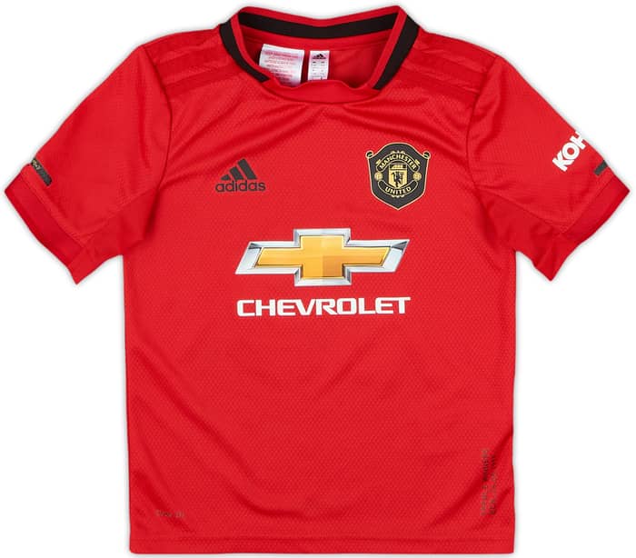 2019-20 Manchester United Home Shirt B.Fernandes #18 - 9/10 - (5-6 Years)