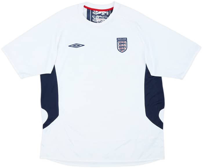 2004-06 England Umbro Training Shirt - 6/10 - (XL)