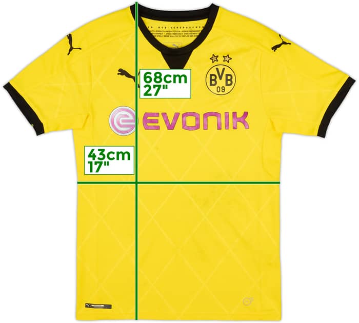 2015-16 Borussia Dortmund European Home Shirt - 5/10 - (XS)