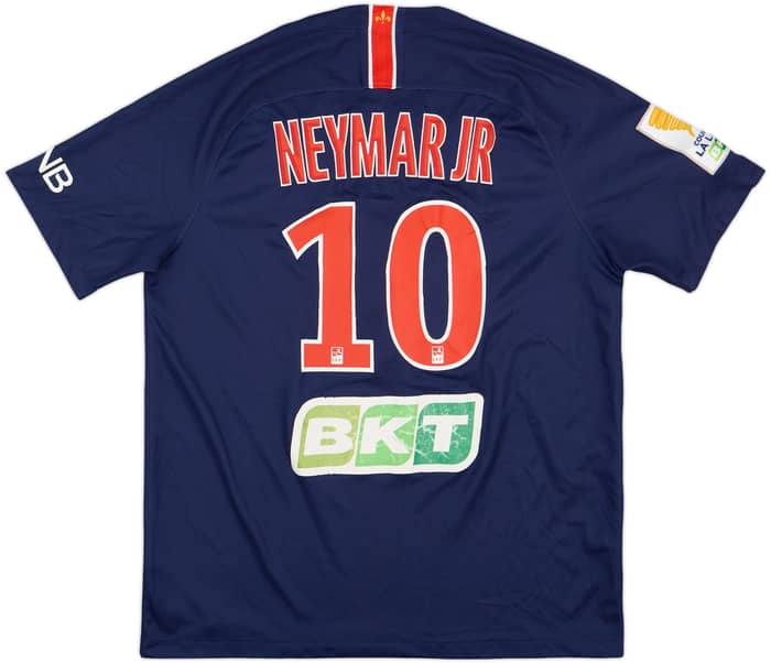 2018-19 Paris Saint-Germain Home Shirt Neymar Jr #10 - 6/10 - (M)
