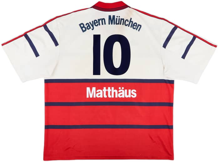 1998-00 Bayern Munich Away Shirt Matthaus #10 - 5/10 - (XXL)