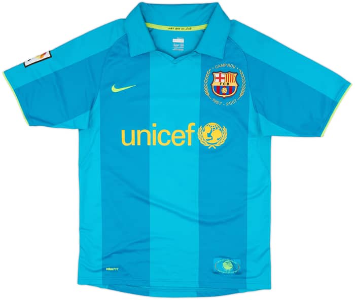 2007-09 Barcelona Away Shirt Ronaldinho #10 - 6/10 - (S)