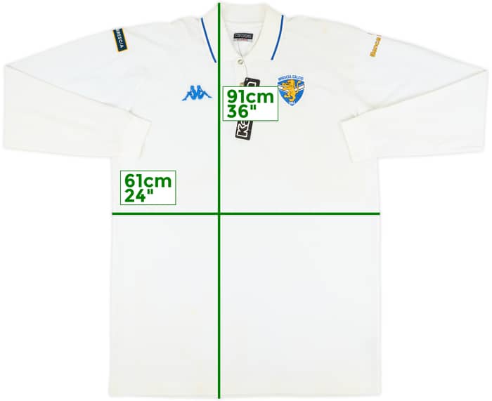 2003-04 Brescia Kappa Polo L/S Shirt (XL)