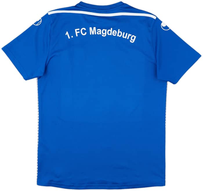 2019-20 Magdeburg Uhlsport Player Issue Training Shirt A.J #1 - 9/10 - (M)
