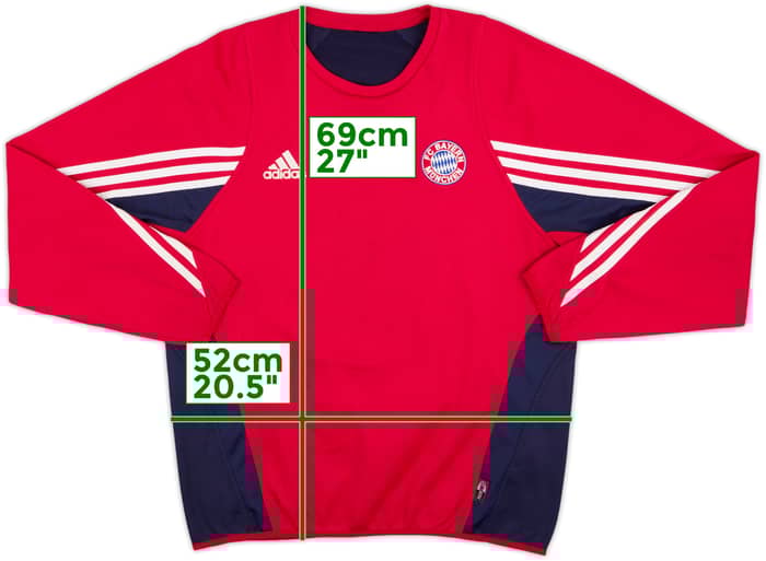 2003-04 Bayern Munich adidas Sweat Top - 5/10 - (L)