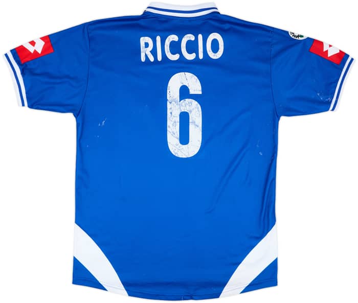 2002-03 Siena Match Issue Away Shirt Riccio #6