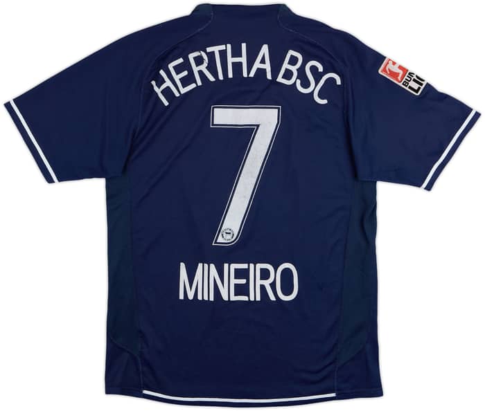 2007-08 Hertha Berlin Home Shirt Mineiro #7 - 6/10 - (S)