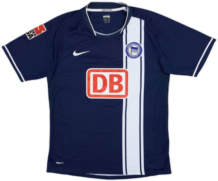 2007-08 Hertha Berlin Home Shirt Mineiro #7 - 6/10 - (S)