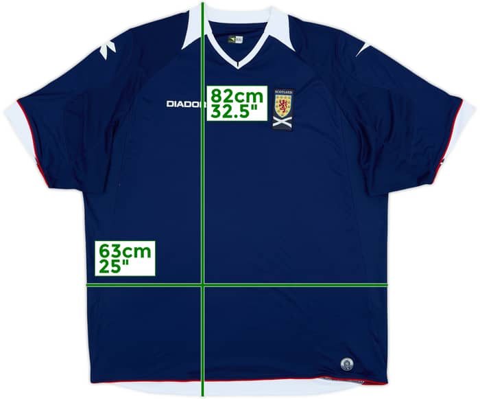 2008-09 Scotland Home Shirt - 5/10 - (XXL)