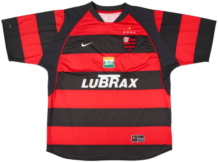 2002-04 Flamengo Home Shirt #10 - 6/10 - (XL)