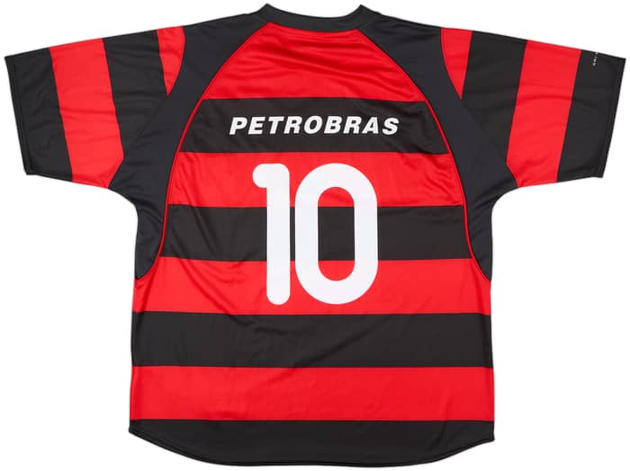 2002-04 Flamengo Home Shirt #10 - 6/10 - (XL)