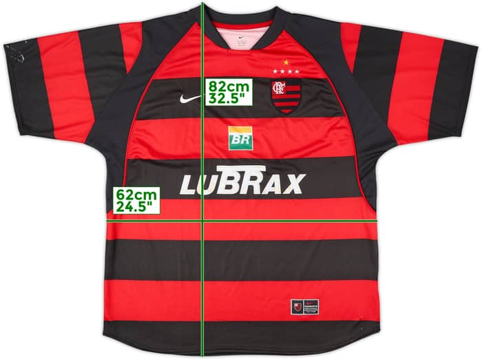 2002-04 Flamengo Home Shirt #10 - 6/10 - (XL)