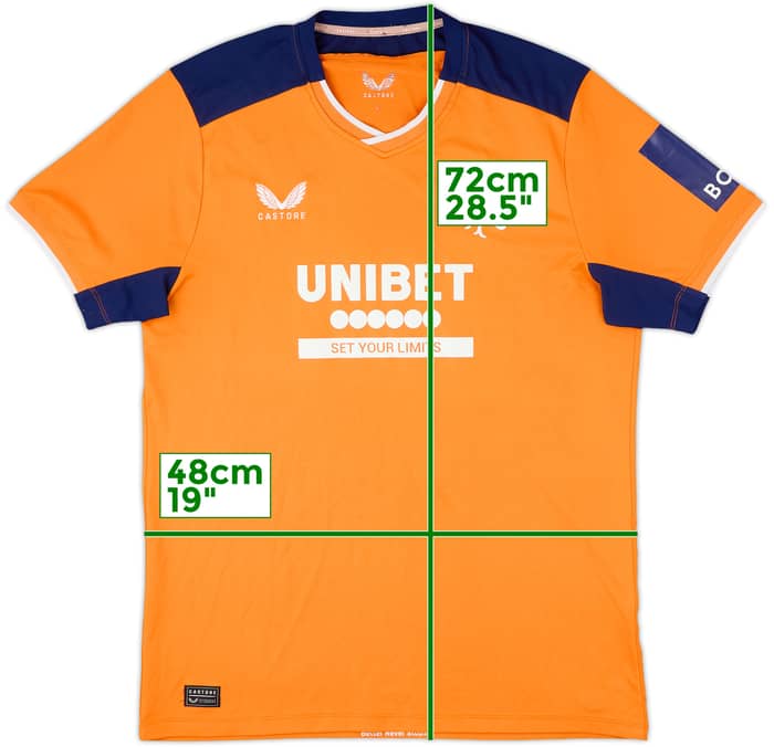 2022-23 Rangers Third Shirt - 8/10 - (L)