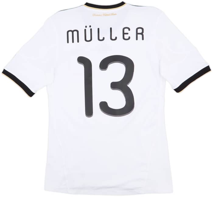2010-11 Germany Home Shirt Muller #13 - 5/10 - (M)
