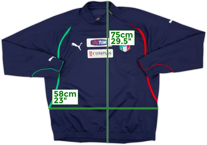 2010-12 Italy Puma 1/4 Zip Drill Top - 5/10 - (XL)