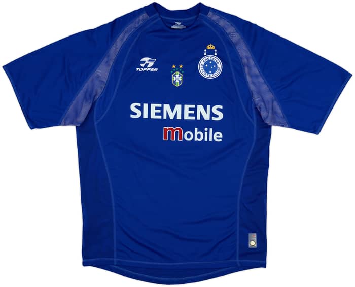 2004 Cruzeiro Home Shirt #8 - 7/10 - (XL)